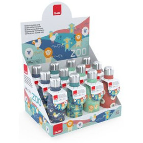 Botellas BOTELLA TERMO ACERO INOX 350 ml ZOO EXPOSITOR DE 12 62601207  612615860