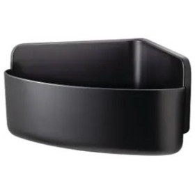 Colgadores adhesivos CESTA DUCHA TESA LAVAA AUTOADHESIVA MEDIANA ESQUINERA NEGRA 62601144  612613160