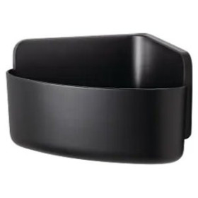 Colgadores adhesivos CESTA DUCHA TESA LAVAA AUTOADHESIVA PEQUEÑA ESQUINERA NEGRA 62601151  612613280