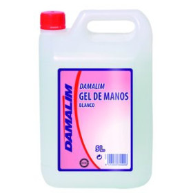 Jabón y gel de manos GEL DE MANOS BLANCO DAMALIN 5 LITROS 62503940  612504918