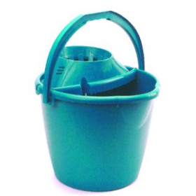 Limpieza de suelos CUBO PLASTICO REDONDO CON ESCURRIDOR 13 LITROS 62503988  612520020