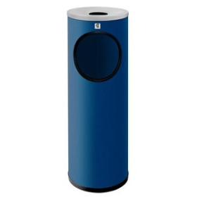 Ceniceros PAPELERA CENICERO CILINDRO METALICA REDONDA B-10 21.5 Ø AZUL 62601400  612642160