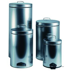 Papeleras metálicas PAPELERA BRABANTIA ACERO INOXIDABLE TAPA PEDAL 12 LITROS 62004416  612084821
