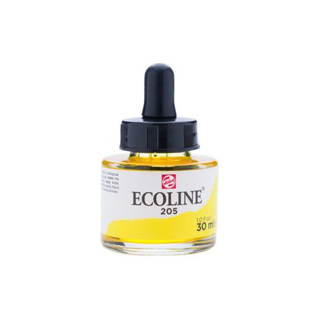 Acuarelas ACUARELA LIQUIDA ECOLINE  30 ml (frasco) AMARILLO LIMON 61901770  641072205