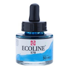Acuarelas ACUARELA LIQUIDA ECOLINE  30 ml (frasco) AZUL CELESTE 69101687  641077205