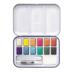 Acuarelas ACUARELAS STAEDTLER 888 METALIZADAS DESIGN JOURNEY ESTUCHE de 12 69501886  641079805