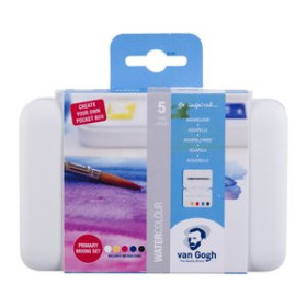Acuarelas ACUARELAS VAN GOGH POCKET COLORES PRIMARIOS ESTUCHE de 5 69501882  641075805