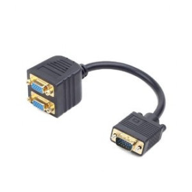 Cables de datos ADAPTADOR GEMBIRD DE VIDEO 1xVGA (M) - 2xVGA (H) 20 CM. 69101699  641099805