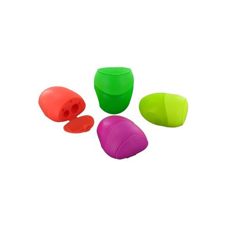 Afilalápices con depósito AFILALAPIZ KUM FLUOR 2 USOS CAJA DE 20 26001606  159372