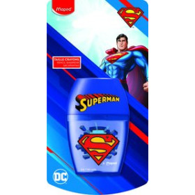 Afilalápices con depósito AFILALAPIZ MAPED SUPERMAN SHAKER 1 USO CON DEPOSITO BLISTER de 1 26001562  156375