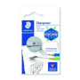 Afilalápices AFILALAPIZ METALICO STAEDTLER REDONDO 2 USOS METALICO 26001538  NIL003