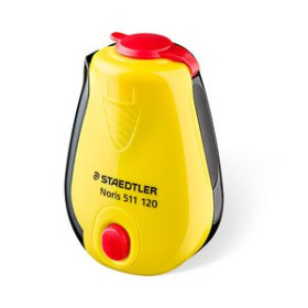 Afilalápices con depósito AFILALAPIZ STAEDTLER C/DEPOSITO AMARILLO/NEGRO EXPOSITOR 12 26001028  SF-27
