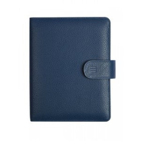 Agendas con recambio AGENDA ANUAL CATALAN FINOCAM OPEN PIEL ANDREA 500 117x181 S/V BLAU 26001027  SF-26