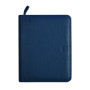 Agendas con recambio AGENDA ANUAL FINOCAM OPEN PIEL CREMALLERA ANDREA 500 117x181 S/V AZUL 26003028  PR-3458G