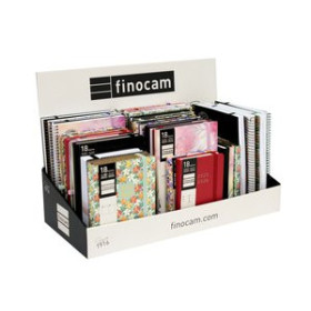 Agendas anuales AGENDA ANUAL (2025-26) FINOCAM 18 MESES INTERNACIONAL SURTIDO EXPOSITOR de 32 20401223  93211