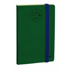 Agendas anuales AGENDA ANUAL (2025-26) QUO VADIS 16 MESES S/V 10x15cm HORIZONTAL "EVEREST VERDE BOSQUE" 26201019  4315504
