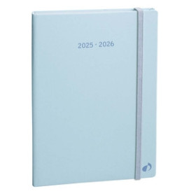 Agendas anuales AGENDA ANUAL (2025-26) QUO VADIS 16 MESES S/V 15x21cm PLAN NOTE "PASTEL AZUL" 20401137  302150