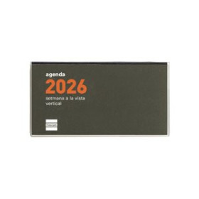 Agendas anuales AGENDA ANUAL (2026) CATALAN FINOCAM PLANA MIN COSIDA tapa PP PL1 118x64 S/V 24405639  345SM840B22B10CRNC
