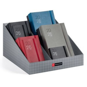 Agendas anuales AGENDA ANUAL (2026) CATALAN MIQUELRIUS BASIC LUXOR+AGORA ASSORTIMENT EXPOSITOR DE 26 24401639  04CPBALI350BGOLF