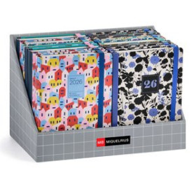 Agendas anuales AGENDA ANUAL (2026) CATALAN MIQUELRIUS JOURNAL COSIDA ASSORTIMENT EXPOSITOR DE 16 24402808  04CPBALI40B10