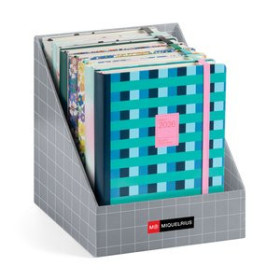 Agendas anuales AGENDA ANUAL (2026) CATALAN MIQUELRIUS PLUS COSIDA ASSORTIMENT EXPOSITOR DE 12 24405577  04CPARAN15