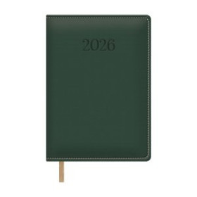 Agendas anuales AGENDA ANUAL (2026) DOHE BOLONIA COSIDA tapa EXTRA POLIPIEL 150x210 D/P VERDE 24402822  04CPBALI710