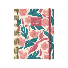 Agendas anuales AGENDA ANUAL (2026) DOHE CHARM ESPIRAL tapa EXTRA con GOMA 150x210 D/P GALA 24404673  04CPBALI429