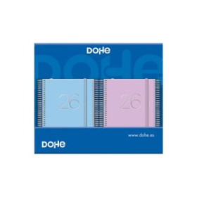 Agendas anuales AGENDA ANUAL (2026) DOHE GLOSS ESPIRAL tapa EXTRA con GOMA 125x180 D/P EXPOSITOR DE 12 24402376  04CPBALI229RP