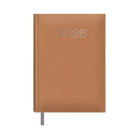Agendas anuales AGENDA ANUAL (2026) DOHE LISBOA COSIDA tapa EXTRA POLIPIEL 140x200 D/P CAMEL 24401984  04CPBALI350RP