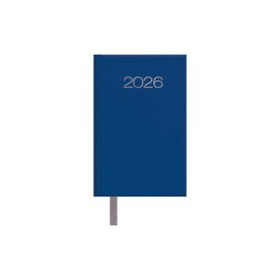 Agendas anuales AGENDA ANUAL (2026) DOHE LISBOA COSIDA tapa EXTRA POLIPIEL 85x130 S/V AZUL 24404892  04CPBALI15RP