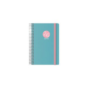 Agendas anuales AGENDA ANUAL (2026) DOHE MEMPHIS ESPIRAL tapa PP con GOMA 85x130 S/V VERDE 24406414  405ASM840B463B2B68R6