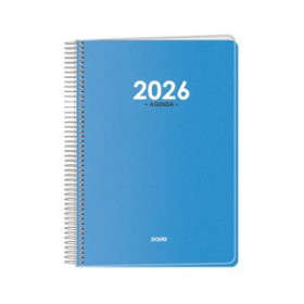 Agendas anuales AGENDA ANUAL (2026) DOHE METROPOLI ESPIRAL tapa PP 150x210 D/P AZUL 24406409  405ASM840B760B2B68R6