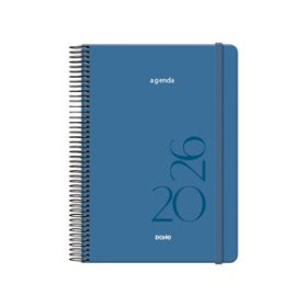 Agendas anuales AGENDA ANUAL (2026) DOHE MONTANA ESPIRAL tapa EXTRA con GOMA 140x200 D/P AZUL 24406406  405ASM840B350B2B68R6