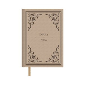 Agendas anuales AGENDA ANUAL (2026) DOHE VICTORIAN COSIDA tapa EXTRA 140x200 D/P BEIGE 24405999  116CBBALI760