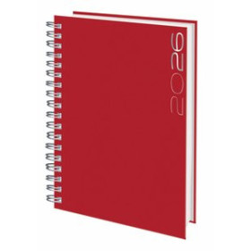 Agendas anuales AGENDA ANUAL (2026) EDEUSTO POSITANO WIRE-O tapa DURA D13 166x240 D/P ROJO (C21) 24404808  117CPBALI200