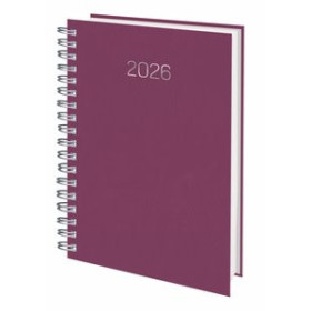 Agendas anuales AGENDA ANUAL (2026) EDEUSTO POSITANO WIRE-O tapa DURA D13 166x240 D/P VIOLETA (550) 24406138  117CPBALI40