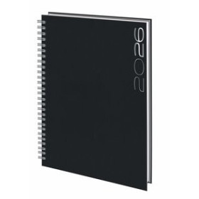 Agendas anuales AGENDA ANUAL (2026) EDEUSTO POSITANO WIRE-O tapa DURA E13 166x240 S/V NEGRO (C01) 24406141  117CPBALI82