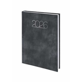 Agendas anuales AGENDA ANUAL (2026) EDEUSTO PREMIUM COSIDA tapa ACOLCHADA D07 145x205 D/P GRIS (584) 24406134  117CPBALI308
