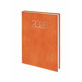 Agendas anuales AGENDA ANUAL (2026) EDEUSTO PREMIUM COSIDA tapa ACOLCHADA D07 145x205 D/P NARANJA (583) 24406142  117CPBALI840