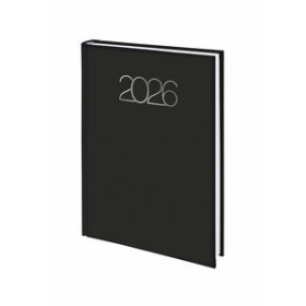 Agendas anuales AGENDA ANUAL (2026) EDEUSTO PREMIUM COSIDA tapa ACOLCHADA D07 145x205 D/P NEGRO (618) 24406135  117CPBALI350