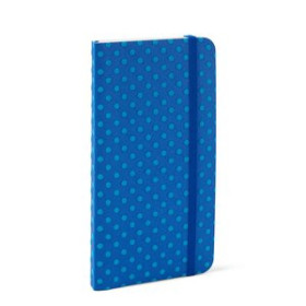 Agendas anuales AGENDA ANUAL (2026) FABRIANO FLOCK COSIDA tapa BLANDA con GOMA 85x165 S/V AZUL 24404796  115DBBALI363