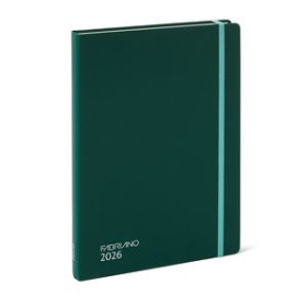 Agendas anuales AGENDA ANUAL (2026) FABRIANO ISPIRA COSIDA tapa DURA con GOMA A5 145x205 D/P VERDE 24404803  115DBBALI840