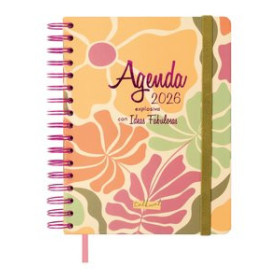 Agendas anuales AGENDA ANUAL (2026) FINOCAM TALKUAL WIRE-O tapa EXTRA con GOMA 4º 155x217 D/P IDEAS 24403475  14SBALI40B10
