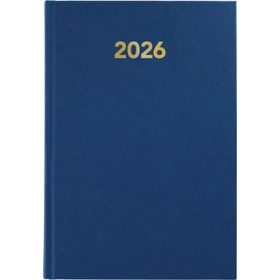 Agendas anuales AGENDA ANUAL (2026) GRAFOPLAS BAVIERA COSIDA tapa EXTRADURA A5 210x145 D/P AZUL 24403497  14SBALI308B10