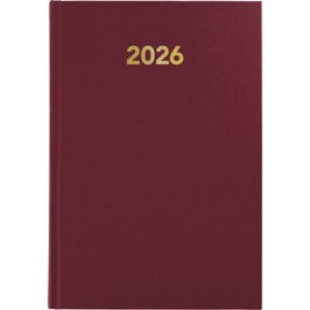 Agendas anuales AGENDA ANUAL (2026) GRAFOPLAS BAVIERA COSIDA tapa EXTRADURA A5 210x145 D/P GRANATE 24403505  14SBALI350B10