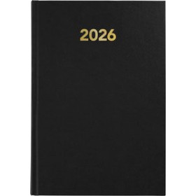Agendas anuales AGENDA ANUAL (2026) GRAFOPLAS BAVIERA COSIDA tapa EXTRADURA A5 210x145 D/P NEGRO 24401878  14SBALI22B10