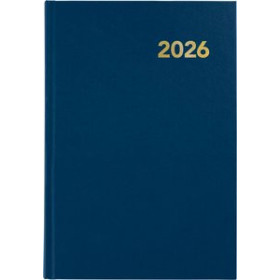 Agendas anuales AGENDA ANUAL (2026) GRAFOPLAS BRETAÑA COSIDA tapa EXTRADURA A5 210x145 D/P AZUL 24403522  14SBALI39B10