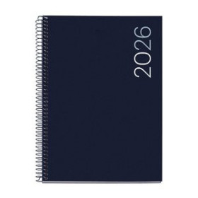 Agendas anuales AGENDA ANUAL (2026) MIQUELRIUS BASIC CITY ESPIRAL tapa PP PLUS 155x213 S/VV MARINO 24405757  10TKM840B261B10CRPC