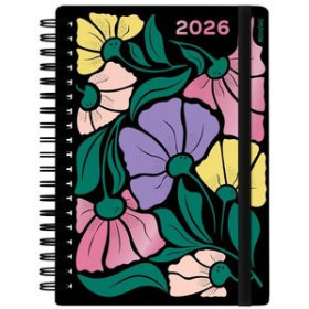 Agendas anuales AGENDA ANUAL (2026) MOOVING GARDEN WIRE-O tapa EXTRA con GOMA 165x220 D/P 24403691  15SABALI229