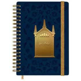 Agendas anuales AGENDA ANUAL (2026) MOOVING HARRY POTTER WIRE-O tapa EXTRA con GOMA 140x200 D/P 24403695  15SABALI82